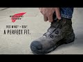Red Wing Exos Lite With Boa Lacing System