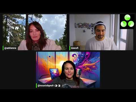 Vibe Check with @dawufi ep12 - interview with @nounishprof @adrienne /gmfarcaster