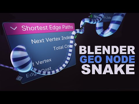 procedural curve creatures with geometry nodes in blender