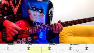 Downer – Nirvana – Bass cover with tabs (4k)