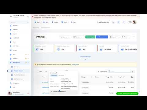 Cara Menambahkan Produk di Kledo ke Marketplace