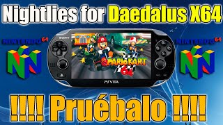 Nightlies for Daedalus X64 - Pruébalo!