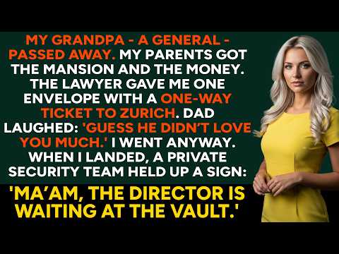 My Dad Mocked My Inheritance — Until I Found the  Billion Secret in Zurich...