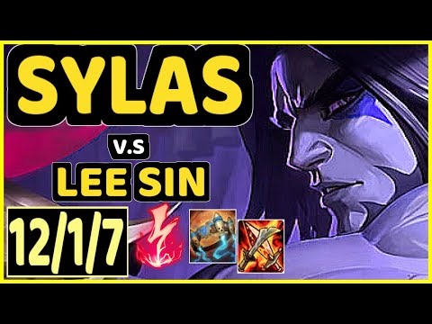 SKEANZ (SYLAS) vs LEE SIN - 12/1/7 KDA JUNGLE CHALLENGER GAMEPLAY - EUW