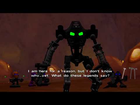 BIONICLE The Legend of Mata Nui - Onua Meets Whenua (REBUILT)