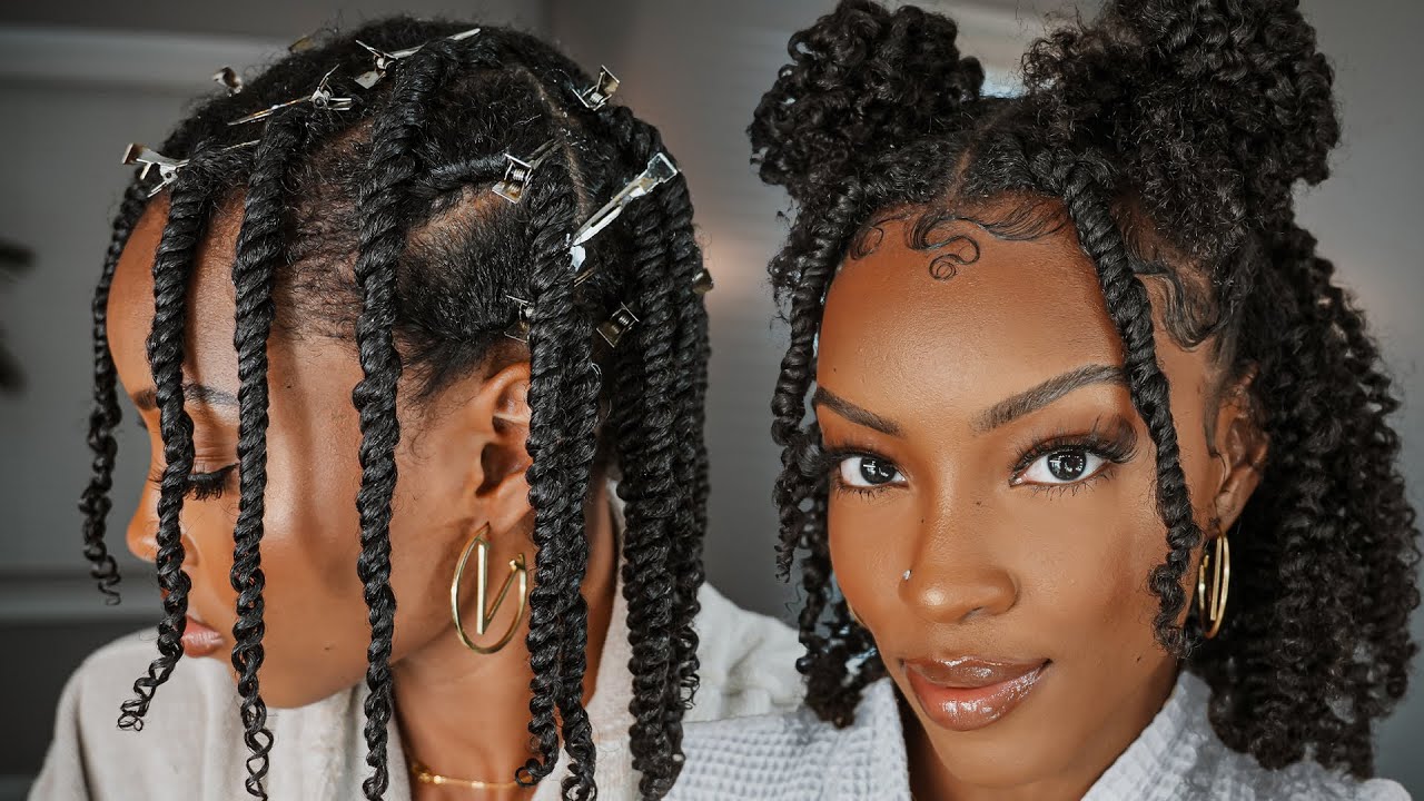 BACK TO SCHOOL TWIST OUT USING WAL-MART PRODUCTS! | CURL DAZE HAIRCARE