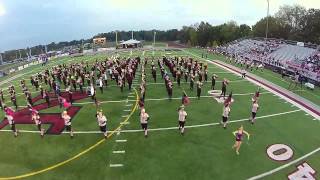 preview picture of video 'Walled Lake Northern Marching Band Pre-game 10/02/14'
