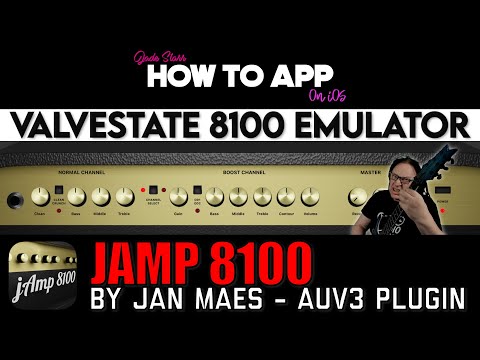 Valvestate 8100 Emulator jAmp 8100 on iOS - How To App on iOS! - EP 1023 S12