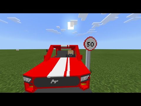 CARS AND SIGNS MODS FOR MINECRAFT EDUCATION EDITION