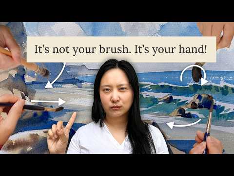 10 Must-Know Brush Strokes to Achieve Painterly Results | Loose Watercolor Brushwork for Beginners