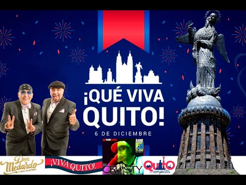 VIVA QUITO / 2024 / DJ CROSTY / CUMBIAS FIESTAS DE QUITO / CANELAZO / #Medardo #quito