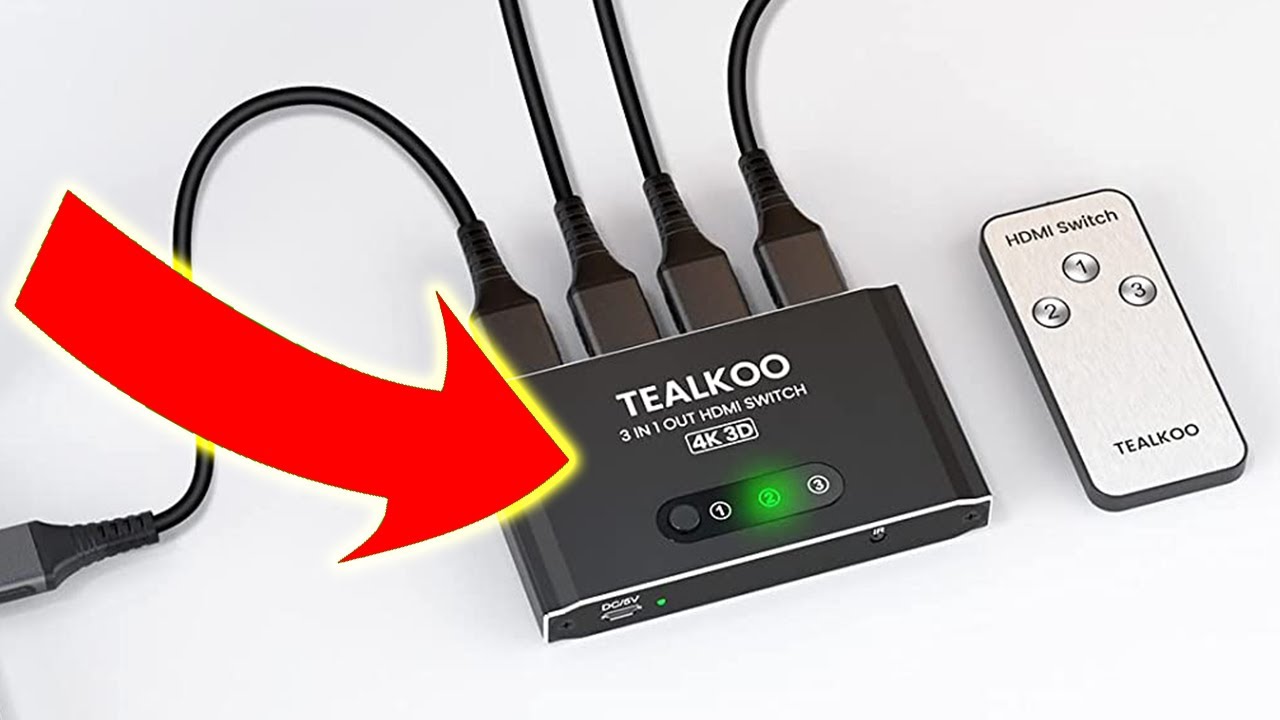 4K HDMI Switch With Remote Control | Unboxing, Setup & Review