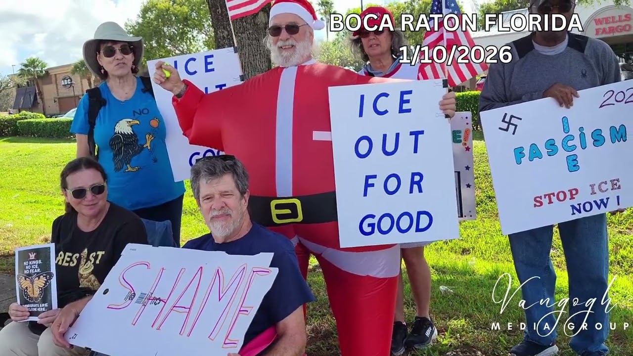 Minnesota Residents Speak Out Against ICE from Boca Raton Fl