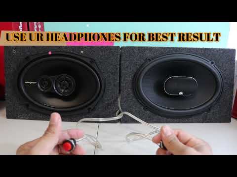 Infinity Kappa 693.11 6x9 VS Rockford Fosgate R169X3 Prime Best 6x9 speaker sound and bass test