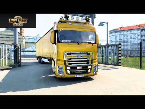 ETS2 1.47 | Pro Mods 2.65 | Basel(CH) To Geneva(CH) | Ford F Max Gameplay