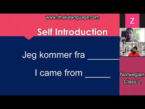 Norwegian class video 1