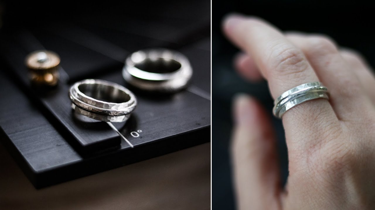 Watch video I make a SPINNER RING for anxiety! Now I make a SPINNER RING for anxiety!