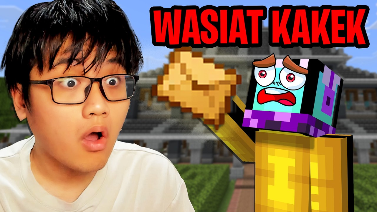 SURAT WASIAT DARI KAKEK KAYA RAYA?! AKU DAPAT SEMUA WARISANNYA! - Minecraft Indonesia Mystery Manor
