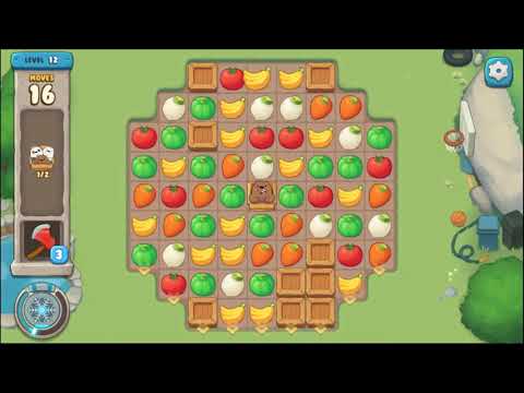 We Bare Bears Match3 Repairs [ Level 12 ] No Boosters