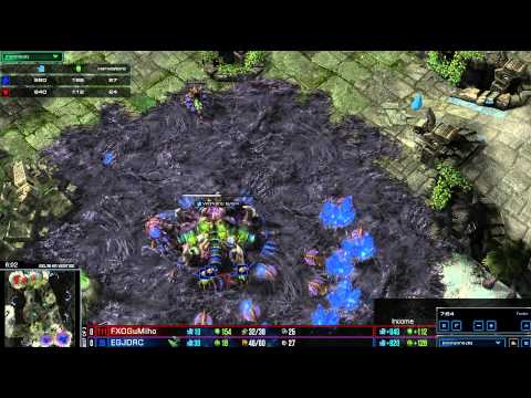 HD Starcraft 2 EG.Jaedong v FXO.Gumiho ZvT Heart of the Swarm g1