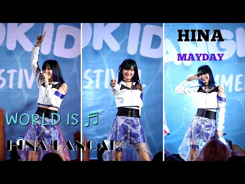 20220320 Mayday - Hina Mayday World is ♬ Bangkok Idol Summer @Gateway 4k Fancam