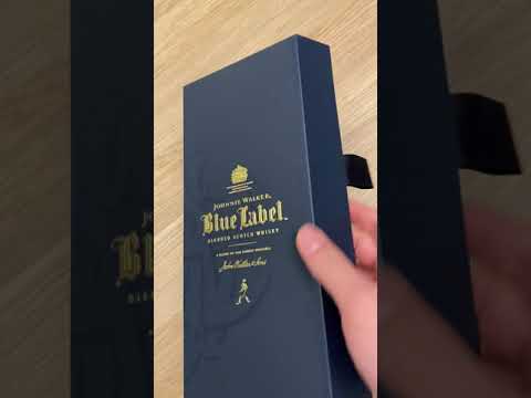 Unboxing Johnnie Walker Blue Label