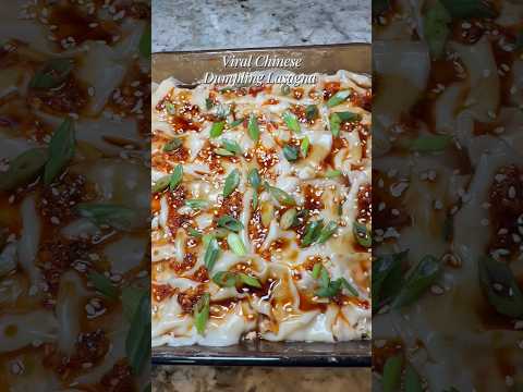 Chinese Dumpling Lasagna!
