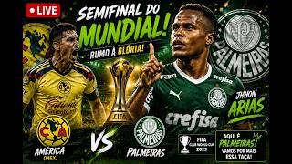 🏆 PALMEIRAS NA FINAL DO MUNDIAL! VITOR ROQUE BUSCA O TÍTULO INÉDITO AO VIVO! 💚🔥#aovivo