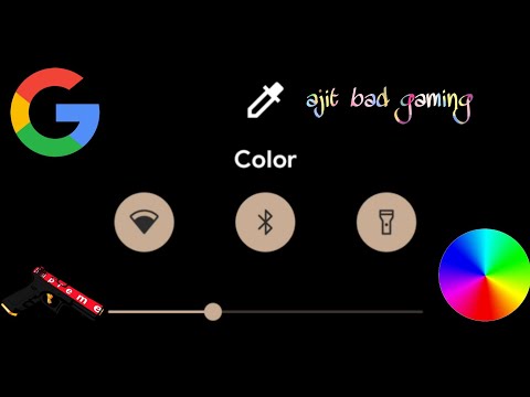 TUTORIAL How change theme color Gogle Pixel 4a | ᴀᴊɪᴛ ʙᴀᴅ ɢᴀᴍɪɴɢ