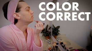 Drag Makeup Step by Step - Color Correction Concealer