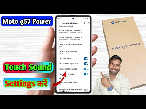moto g57 power touch sound settings, moto g57 power touch setting 