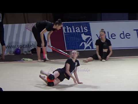 Anastasiia SALOS (BLR) ball - 2019 Thiais trainings