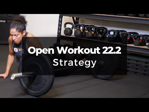 CrossFit Open workout 22.2 Strategy