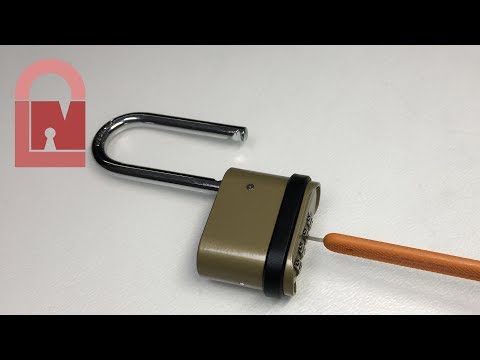 (248) The 'Master Lock 175' Combination Lock Bypass and Decoding