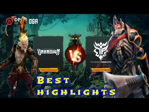 Team Unknown vs Thunder Predator | OGA DPC SA Upper Division (BO3) Highlights