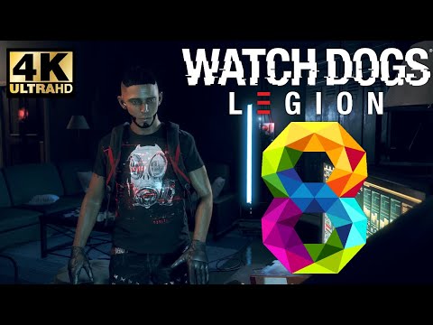 WATCH DOGS LEGION - Gameplay Walkthrough Part 8   - INTRO (Full Game) 4K 60FPS