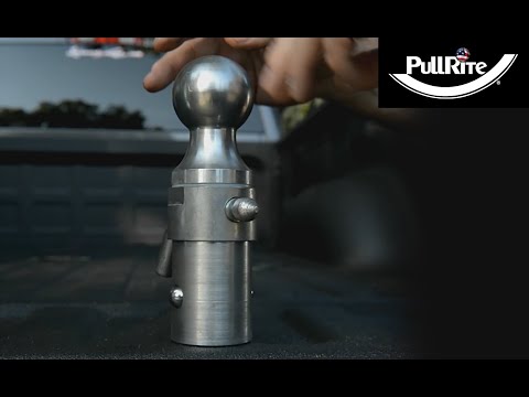 PullRite's OE Series Cam-Action Gooseneck Ball