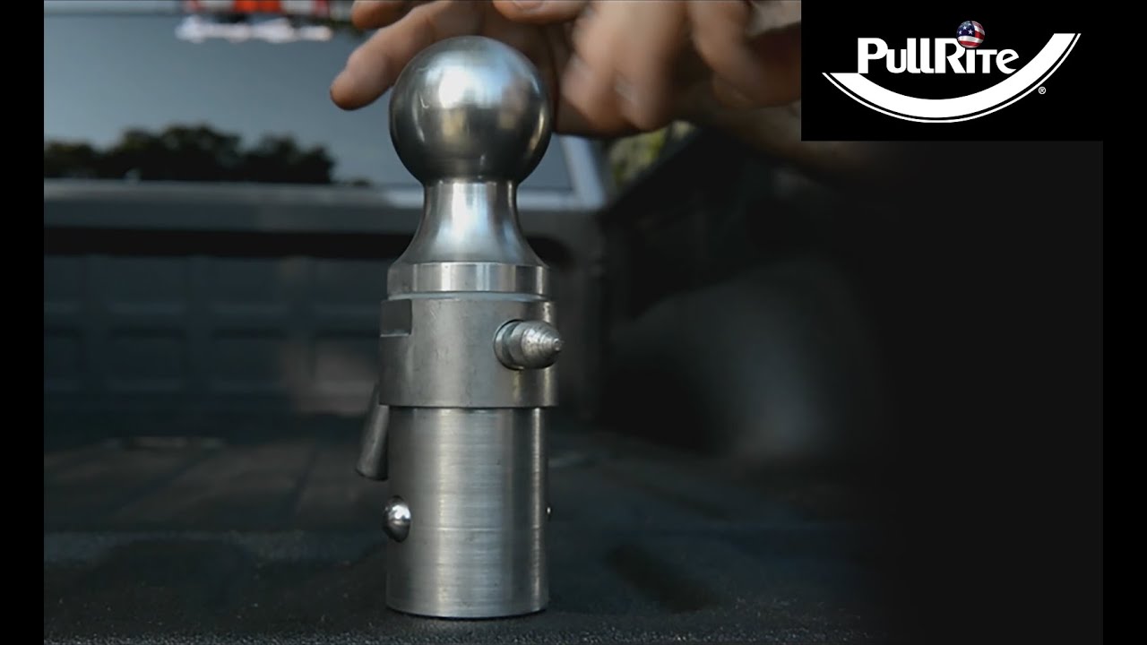 PullRite's OE Series Cam-Action Gooseneck Ball