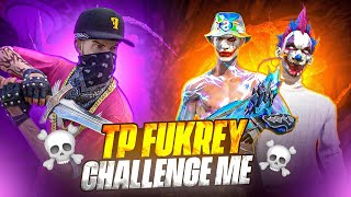 TP FUKREY 😱✨ Challenge Me 😎✨ #freefire #freefiremax #tpfukrey