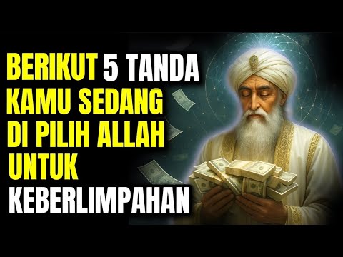 💥5 TANDA KAMU SEDANG DI PILIH ALLAH UNTUK MENDAPAT KEBERLIMPAHAN | INSPIRATIF JALALUDIN RUMI