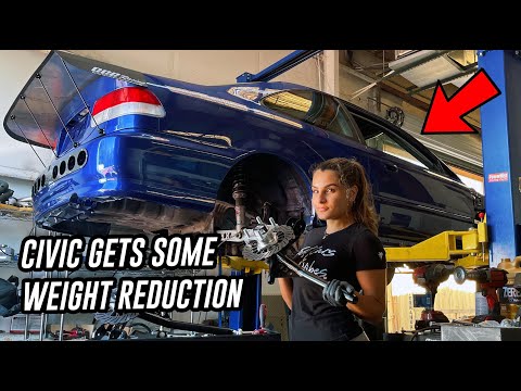 FCS REAR TRAILING ARMS INSTALL ON MY CIVIC SI