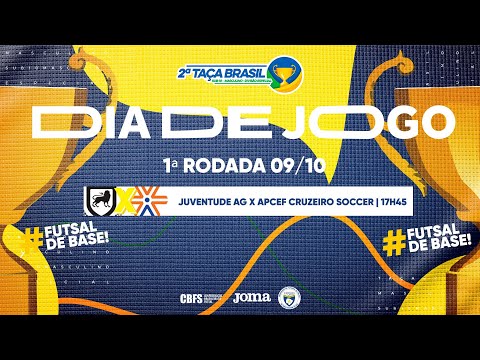 Taça Brasil Sub10 Masc. Divisão Especial | Juventude AG x APCEF Cruzeiro Soccer | 1ª Rodada| Ao Vivo