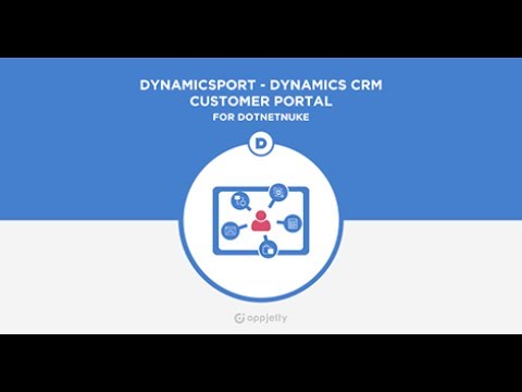 Dynamics CRM Customer Portal for DotNetNuke by AppJetty