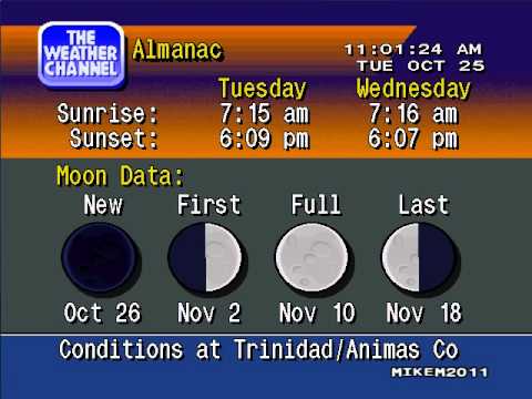 Weather STAR 4000 Emulator Trinidad, CO - 10/25/11 - 11:00am MT