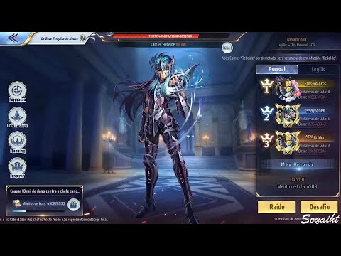 Saint Seiya Awakening - Os Doze Templos de Hades - Camus Rebelde