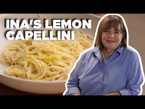 The Easiest Lemon Pasta Recipe with Ina Garten | Barefoot Contessa: Cook Like a Pro | Food Network