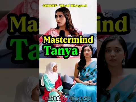 Tanya is MASTERMIND 🎯🎯 #tanyamittal #farhanabhatt #biggboss