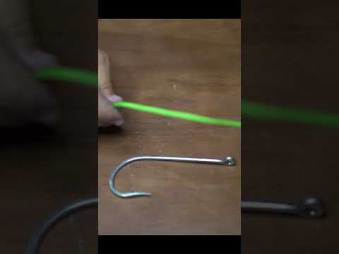 How to tie a kreh loop knot #short