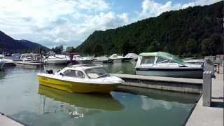 preview picture of video 'Motorboot Shetland 536 auf der Donau'