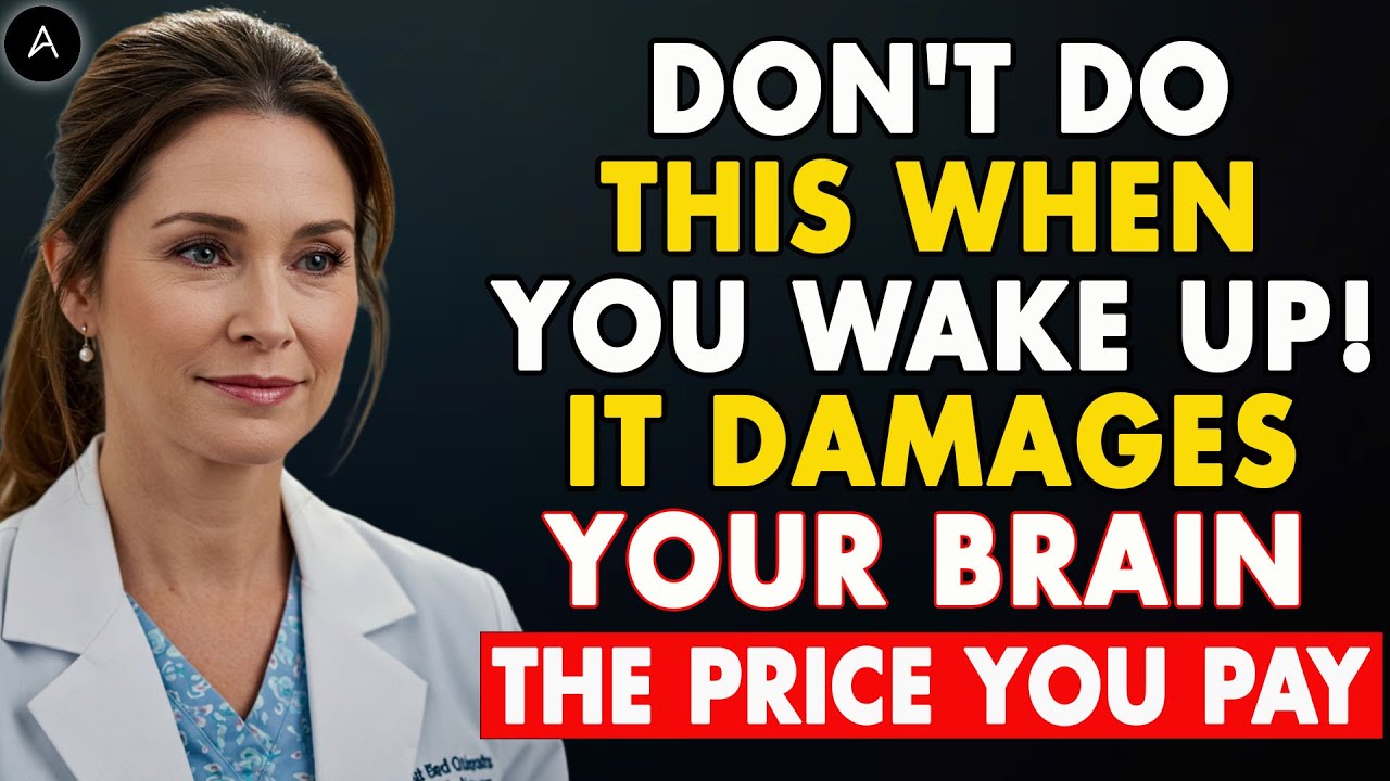 Seniors, WARNING! Stroke Risk Skyrockets With THIS Morning Habit | Senior Health Tips